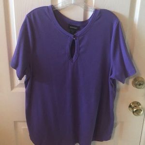 Purple top Plus Size